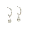 Crmya Cute Cubic Zirconia CZ Gold Silver Plated Hoop Drop Earrings For Women Dangle Earring Jewelry - Image 34
