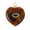 Heart Drop Shape Pendant Necklace,Amethyst Turquoise Red Black Agate Jade Agate Amethyst Amazonite Jewelry Supplies - Image 10