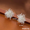 Flower Hanging Earrings White Enamel Floral Acrylic Petals Crystal Imitation Pearl Dangle Earrings for Women - Image 20