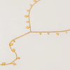 Gold Rhombus Pendant Y Body Chain Necklace Gold Plated Stainless Steel Charm Necklace Jewelry - Image 4