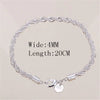 Silver 4MM Twisted Rope Bracelets For Women Men Minimalist Couple Chain Bracelet Male Unisex Jewelry Gifts - Image 6