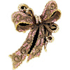 Baroque Rhinestone Bow Design Brooch，Unisex, Couple's Accessories, Party Favors，Suit Coat Skirt Decoration，Enhance Charm - Image 6