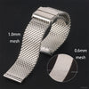 Milanese Mesh Watchband for Rolex Stainless Steel Bracelet for DW Folding Buckle Belt 18 20mm 22 24mm Universal Strap for Seiko - Image 4