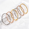 Chic Stainless Steel Bamboo Joint Bangle for Women Openable Cuff Ring Bracelet Wristband Metal Jewelry Accessories Gift for Her - Image 4
