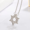 Silver Star of David Pendant Necklace Pave Setting CZ for Women Birthday Gift Jewelry - Image 11