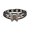 Hip Hop Rock PU Leather Bracelet Men and Women Punk Spikes Rivets Skull Heart Cross Creative Party Bracelet Jewelry Accessories - Image 27