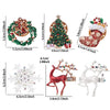 Magnetic Brooch Charm Enamel Jewelry Christmas Tree Santa Claus Reindeer Snowman Snowflake Brooches for Women Friend - Image 2