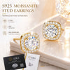 With Gra Ceritificate Jewellry Earrings Necklace Rings Silver Sparkling Diamond D Vvs Gifts - Image 2