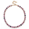 6mm Zirconia Claw Setting Bracelet and Necklace Sets Crystal Colorful Choker Jewelry - Image 13