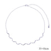 Bling Full Cz Star Tennis Chain Necklace for Women Cubic Zirconia Paved Choker Necklace Jewelry Gift - Image 14