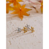 Arrivals Stainless Steel Zirconia Flower Daily Stud Earrings for Women Versatile Charm Jewelry Gift - Image 6