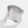 Exaggerated Irregular Alloy Open Cuff Bracelet Bangles For Women Chunky Big Bracelets Gold Silver Color Manchette Grunge Jewelry - Image 14