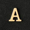 26 English Letter Brooches Gold Color Metal Letter Suit Shirt Collar Lapel Pin Simple Badge Jewelry Clothing Accessories - Image 2
