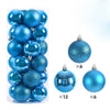 24Pcs 3/4/6CM Christmas Balls Big Ball Christmas Tree Pendant Ornaments for Party Decor Year Navidad Gifts Accessory - Image 9
