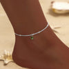 Sliver Plated CZ Anklet Bracelets for Women Girl Zircon Charm Dainty Layer Chain Anklets Jewelry Gifts - Image 14