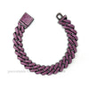 14mm Black Grey Bracelet Hip Hop Men Women Cuban Chain Bling Iced Out Rhinestones Paved Miami Necklace Jewelry - Image 7