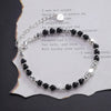 Silver Bracelet Red Persimmon Beaded Elastic Lucky Good For Woman Girl Jewelry Gift - Image 30
