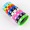 10Pcs/Lot Multicolor Luminous Heart Silicone Bracelets For Men Women Flower Sport Mix Style Rubber Wristband Bangle Jewelry Gift - Image 16