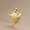 Vintage Star Ear Clips Without Piercing For Women Sparkling Zircon Ear Cuff Clip Earrings Wedding Party Jewelry Gifts - Image 12
