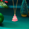 Christmas Bell Imitation Pearl Star Tassel Earrings for Women Bright Snowflake Glitter Pink Ball Cane Earrings Jewelry Gift - Image 9