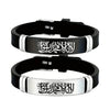 Islamic Shahada Stainless Steel Silicone Couple Bracelets Islam Muslim Faith Jewelry Gifts - Image 1