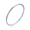 Women Gold Color Stainless Steel Cuff Bracelet, Chic Jewelry Wristband Plain Slip Bangle, Stacking Bracelet Gift to Young Girls - Image 8