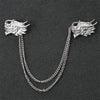 Man Suit Shirt Collar Tassel Chain Lapel Pin Brooch Dragon Badge Retro Pins Wedding Dress Party Dance Neckware Accessories Gifts - Image 6