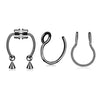 3/24pcs 316L Stainless Steel Fake Magnetic Septum Nose Hoop Ring,Horseshoe Clip On Nose Ring No-Pierced Septum Ring - Image 11