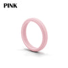 1pc Sports Hypotenuse Silicone Ring 7 Color for Women Wedding Rubber Bands Flexible Finger Rings - Image 13
