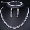 Noble Cubic Zircon Jewelry Set Bridal Wedding Party For Female Fascinating Dress-Up Geometry Shape Elegant Ornament - Image 16