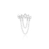 Silver 1Piece Star/Moon Charms Piercing Earrings For Women Long Tassel Pendant Chain Party Jewelry Gifts - Image 31