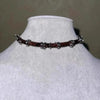 Red Brown Vintage Irregular Metal Circle Leather Necklace Choker Gothic Sweet Cool Retro Leather Collar Choker Jewelry Y2K - Image 5