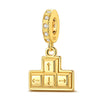Charm Bead Pendent Silver Gold Series Butterfly Firefly Earth Airplane Charm Fit Bracelet Bangle Woman Jewelry Gift - Image 36