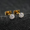 1 Pair Titanium 2/3/4/5mm CZ Stud Earrings 20G Minimalist Wedding Cartilage Helix Tragus Piercing Jewelry - Image 4