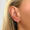 Crystal Huggie Hoop Earrings in Gold-Tone or Silver-Tone - Image 13