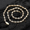 Uwin Iced Shinning Star Tennis Chain Necklace for Women 6mm Prong Setting Cubic Zirconia Chain Choker Jewelry for Gift - Image 7