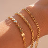Classic Snake Chain Bracelets for Women Stainless Steel Cuban Chain Bracelet Woman Gifts Jewelry - Image 2