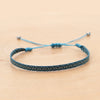 Lucky Woven Rope Handmade Bracelets For Women Men Simple Tibetan Silver Bangle Adjustable 3PC Charm Bohemian Styles Gift - Image 3