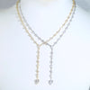 Geometric CZ Station Link Chain Choker Sexy Long Lariat Women Necklace Iced Out Zirconia Jewelry - Image 17