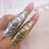 Vintage Punk Style Carved Closed Metal Ring for Women Men Bohemian Gypsy Ethnic Tribal Finger Rings Jewelry Accessories - Image 1