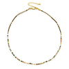Cute Small Faceted Bead Stone Choker Necklace Spinel Lapis Lazuli Amazonite Tourmaline Agate Amethyst Cute Gift - Image 19