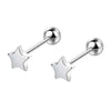 Silver Hollow Butterfly Stud Earrings For Women Jewelry Accessories Prevent Allergies - Image 16
