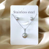Cubic Love Heart Minimalist Jewelry Set Necklace Earrings Bracelets Stainless Steel Women Party Accessories - Image 29