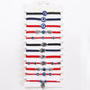 12pcs/Set Round Glass Evil Eye Red String Kabalah Bracelet Women Thread Hamsa Hand Macrame Simple Chic Jewelry Present - Image 9