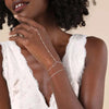 Multilayer Silver Color Finger Ring Bracelets for Women Metal Shiny Thin Chain Multilayer Bracelets Charm Jewelry Gifts - Image 1