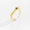 Dplaopa Silver Colorful Geometric Zircon CZ Open Adjustable Ring Party Women Jewelry Gift - Image 12