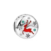 Silver Charms Santa Claus Reindeer Christmas Tree Snowman Elk Bead Fit Bracelet Necklace Jewelry - Image 9