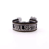 Bohemia Embroidery Letters Woven Tassel Bracelet For Women Handmade Adjustable Rope Braided Bracelet Retro Jewelry Gift - Image 29