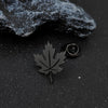Dandelion Brooch, Interesting Maple Leaf Stainless Steel Lapel Badge, Spider Web Coconut Tree Badge, Men's Brooch - Image 6