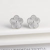 Stainless Steel Laser Five Leaf Flower Petal Adjustable Clover Bracelet Classic for Woman Girl Jewelry Party Gift - Image 40